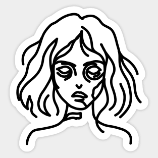 Zombie Doodle Sticker